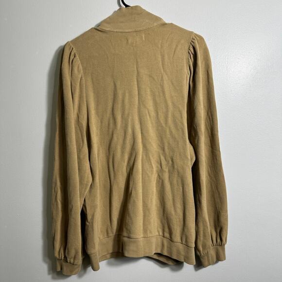 Madewell Garment-Dyed Terry Zip-Up Sweatshirt - Picture 3 of 6
